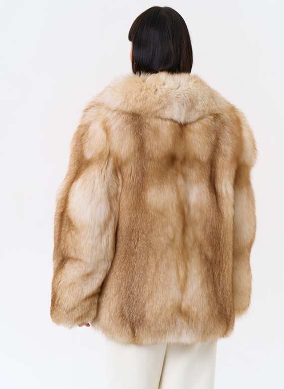 Куртка из лисы