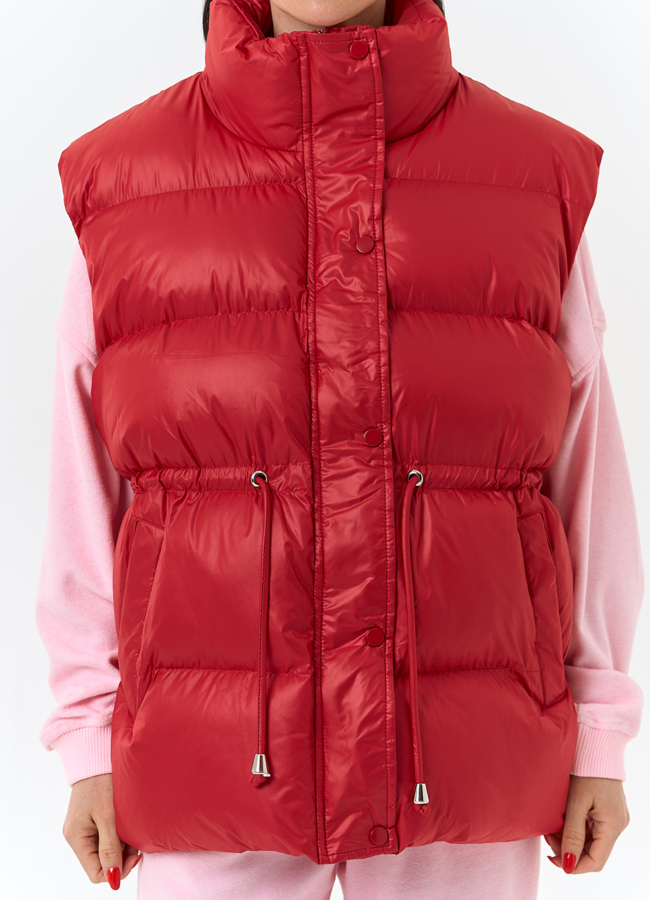 Женский утепленный жилет модель № 33091 универмаг малина
