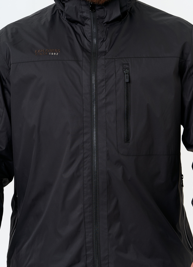 Мужская куртка с капюшоном модель № 32709 универмаг малина