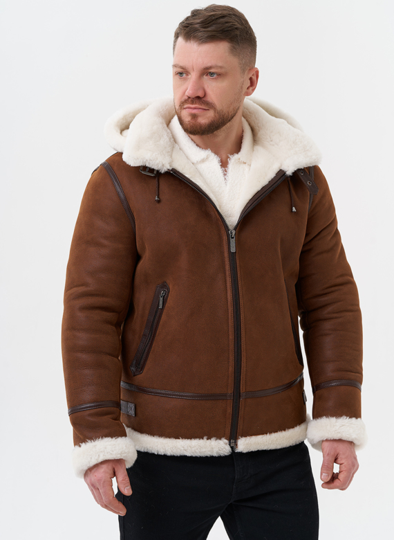 Мужская дубленка