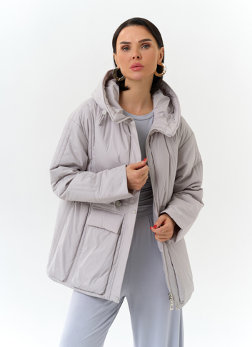 Женская куртка с капюшоном 