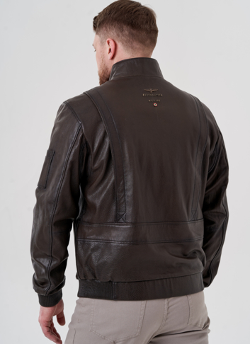 Мужская куртка из натуральной кожи 