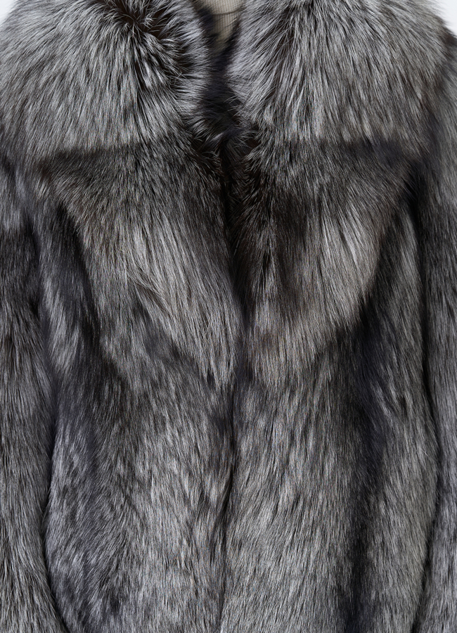 Шуба из лисы модель № 31944 в рассрочку